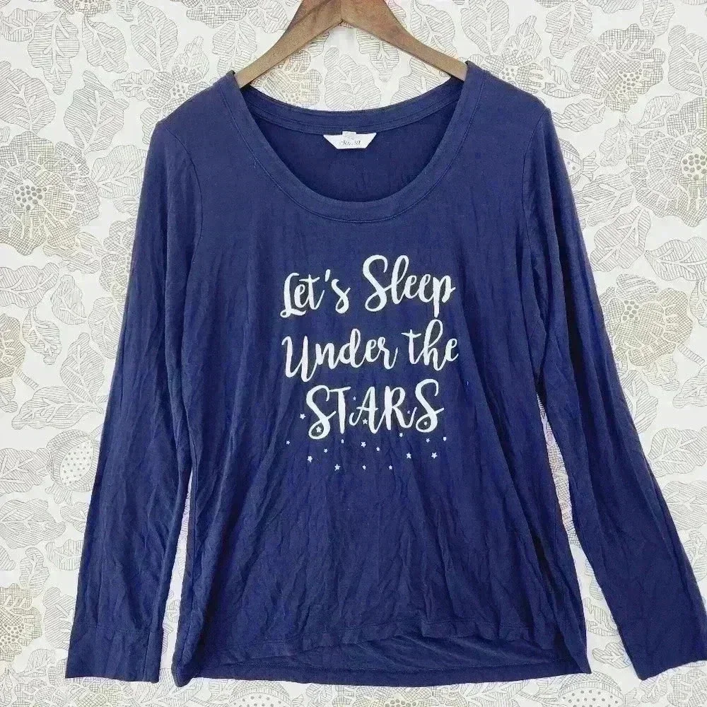 Soma Lounge Scoop neck Long sleeve Women's Top M
